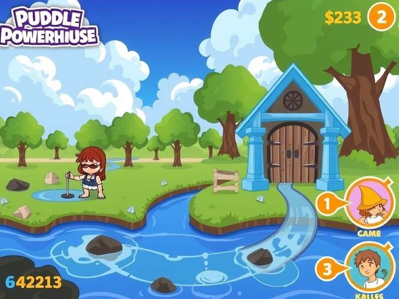Puddle Powerhouse Gameplay